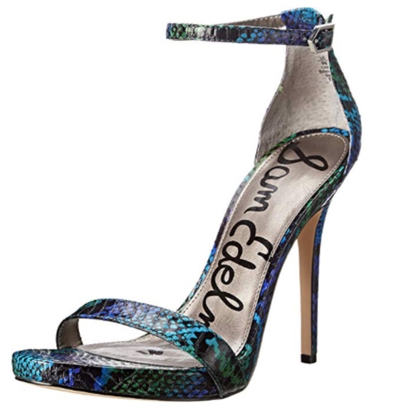 Sam Edelman Shoes - Sam Edelman Eleanor Ankle Strap Sandal - Swamp